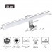 Led Mirror Light Bathroom 10W 820LM 40cm 230V 4000K,Stainless Steel 3-in-1 IP44 Class II Slim 400mm Bath Mirror Lamp,No Flicker, Mirror Front/Wall Lighting Neutral White 400mm