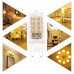 Azhien G9 LED Bulbs 4W Warm White 2700K, Not Dimmable, 28W 33W 40W Halogen Light Equiv, No Strobe, Flicker Free, 240V AC, High Brightness, High CRI, Energy Saving, 360 Degree Angle,450Lm, Pack of 5 