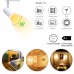 5W GU10 LED Bulb Light Warm white 2700k Azhien, 35-50 Watt 230V Halogen Lamp Equivalent,400LM, High Brightness Spot Light, 36°Deg,50mm Diameter,Recessed lighting,Indoor Spotlight, Pack of 6 Units