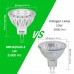 Azhien MR16 LED Bulbs 12V Warm White,GU5.3 Base Spot,5W, 35W 50 Watt Halogen Lamps Equiv, High Brightness, No Flicker,400LM, 36 Deg, 2700 Kelvin, Pack of 6