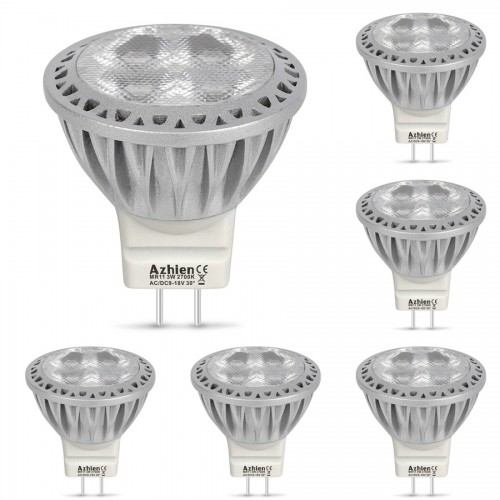 Ampoule Led 12V AC Easy Connect GU4 MR11 0,9 W Blanc chaud