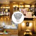 Azhien GU4 MR11 LED Bulbs 12V Warm White 3W Replaced 35W Halogen Spotlight Bulb 2700K Soft White       250 Lumen 30 Degree Beam Angle Lamps pack of 6