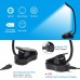 Reading Light, Azhien LED Book Light with 7 LEDs, 3 Color Temperature, 360 °Flexible Gooseneck, USB Rechargeable Clip on Light Desk Lamp for Office,Study Sleeping and Reading Books in Bed