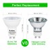 GU10 LED Bulb Dimmable 7W Lights 230V AC Azhien , 50W Halogen Light Equivalent,560LM,36°Angle, Warm White 2700K, 220V-240Vac,Standard Size, Recessed lighting, Spotlights, Pack of 6 Units