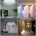 LED Under Cabinet Lighting Daylight White 6500k/Warm white 3000K,USB Rechargeable 33-LED Motion Sensor Closet Light Wireless Under Cabinet Light,240mm Bar, 4 Sensor Modes, Portable for Closet, Cabinet, Wardrobe